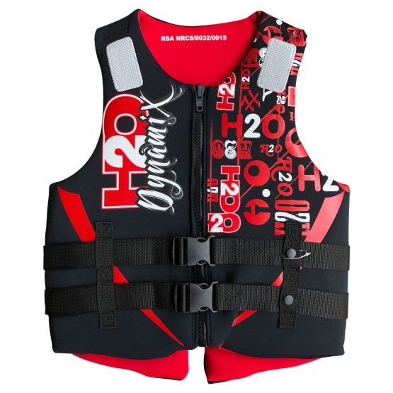 h20 dynamics life jackets - red