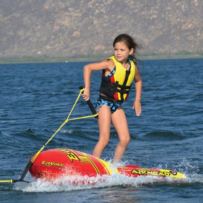 Airhead Ez Wake Inflatable Trainer - action