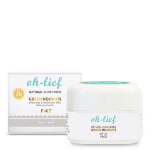 oh-lief natural face sunscreen 50ml