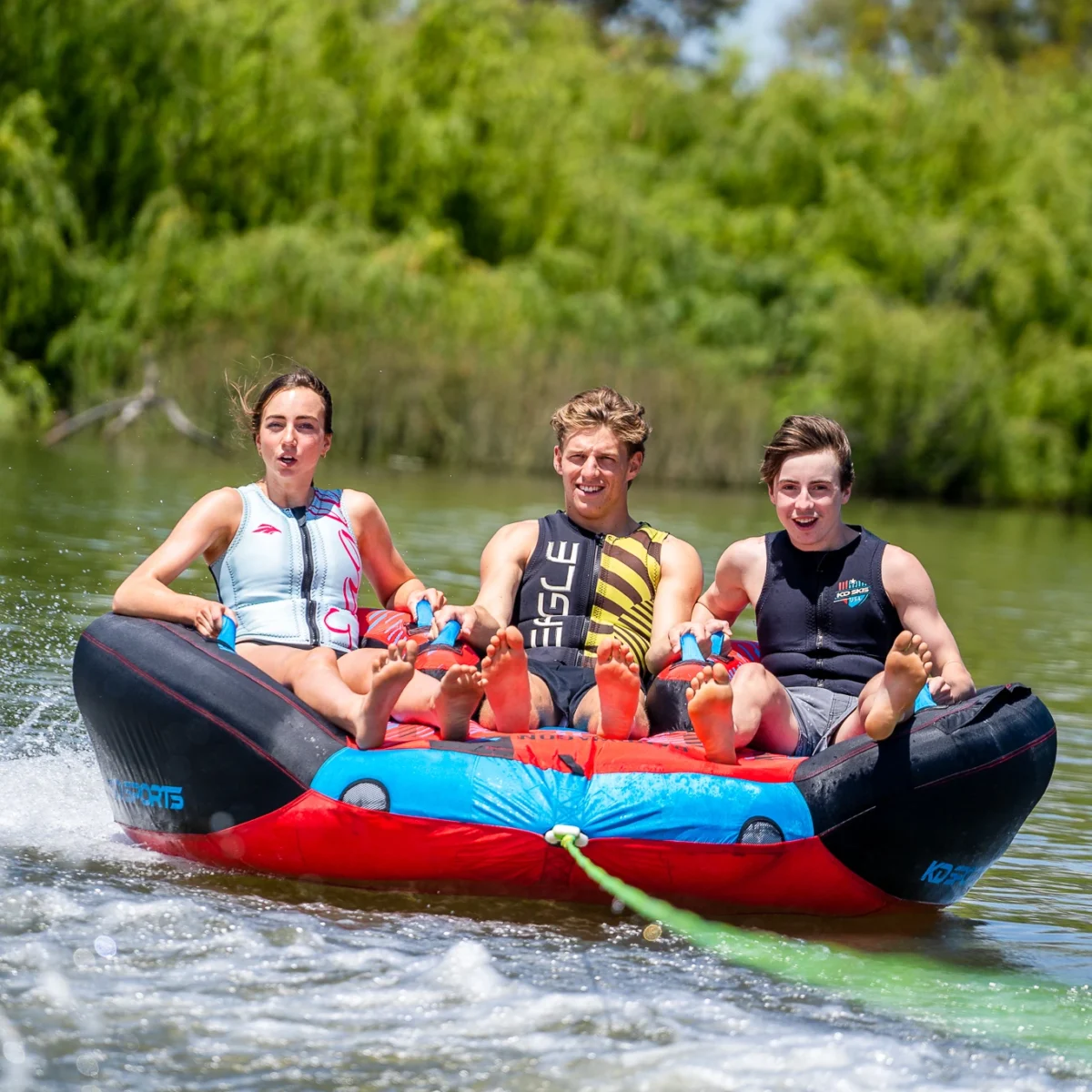 KD Bandwagon 3 person inflatable tube for sale, Watersports Warehouse, Cape Town