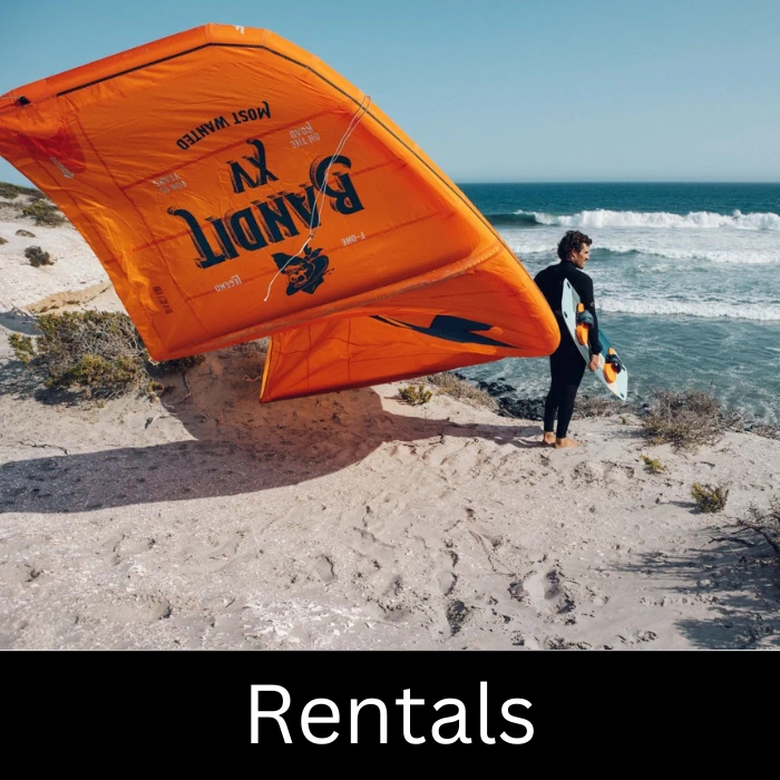 Link to Watersports Equipment Rentals, Watersports Warehouse, Cape Town. Kitesurfing, Waterski & Wakeboard equipment for hire in Cape Town