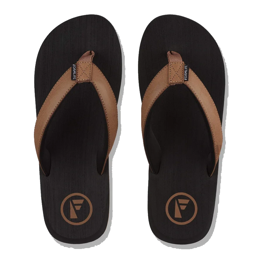 Foamlife Seales Vegan Leather Flip Flops for sale. Watersports Warehouse, Cape Town