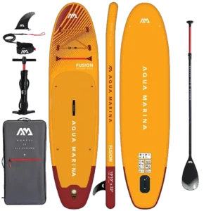 Aqua Marine Fusion 10'10" Inflatable SUP Set for sale. Watersports Warehouse, Cape Town