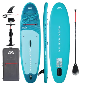 Aqua Marine Breeze 9'10" Inflatable SUP Set for sale. Watersports Warehouse, Cape Town