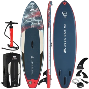 Aqua Marine Wave 8'8" Surf Inflatable SUP Set for sale. Watersports Warehouse, Cape Town