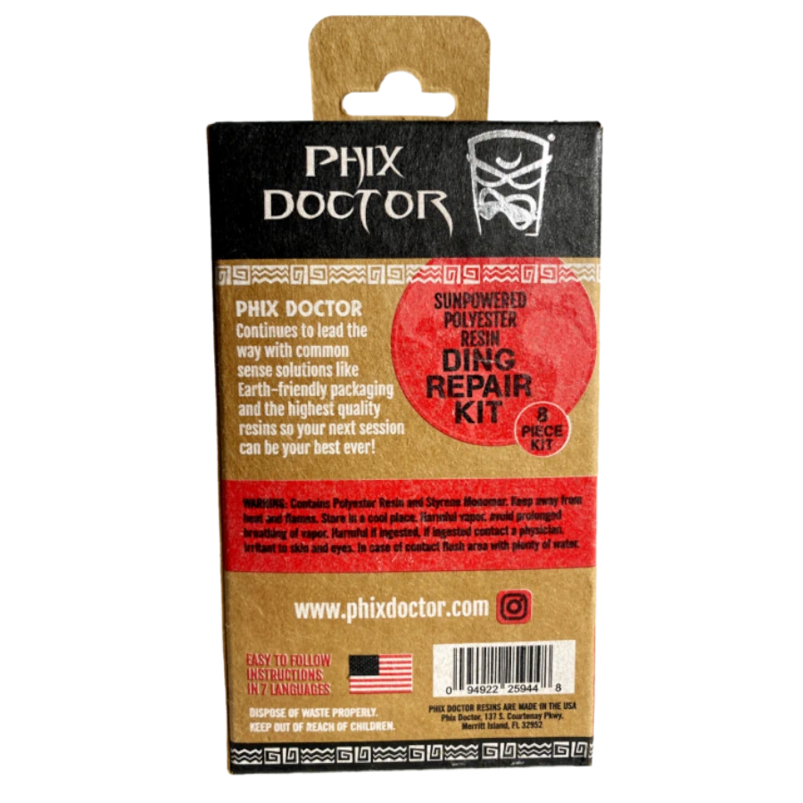 Phix Doctor SunPowered Polyester Repair Kit for sale. Watersports Warehouse, Cape Town