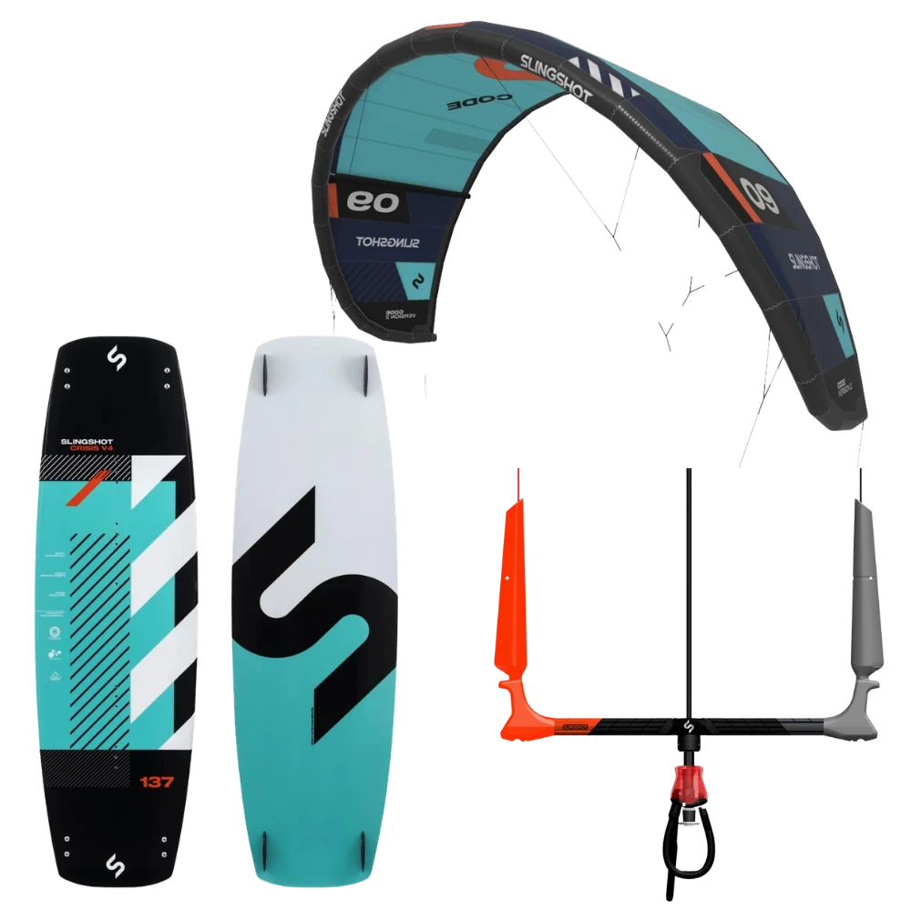 Slingshot Code V2 9m Kite, Bar & Board Package for sale. Watersports Warehouse, Cape Town