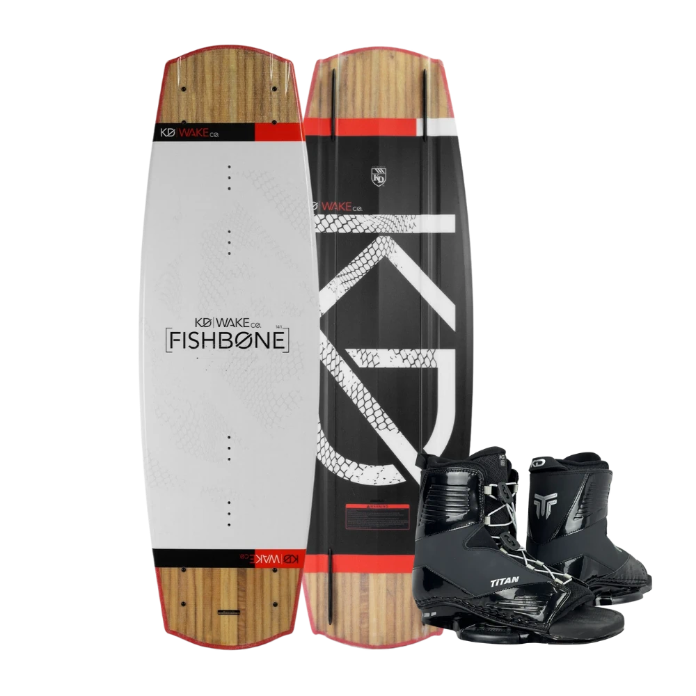KD Fishbone & Titan Wakeboard Combo for sale. Watersports Warehouse, Cape Town